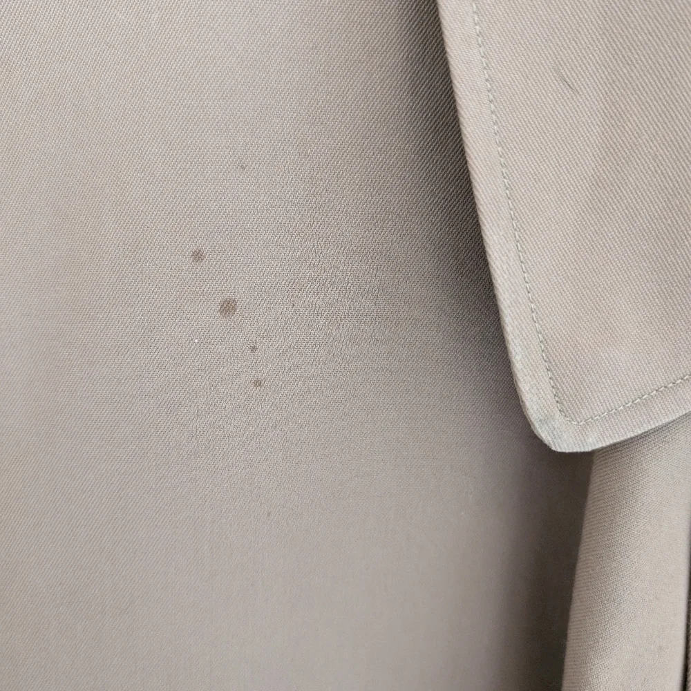STUNNING Vintage 90s BURBERRY Luxury Designer Trench Long Men Coat - Picture 13 of 15